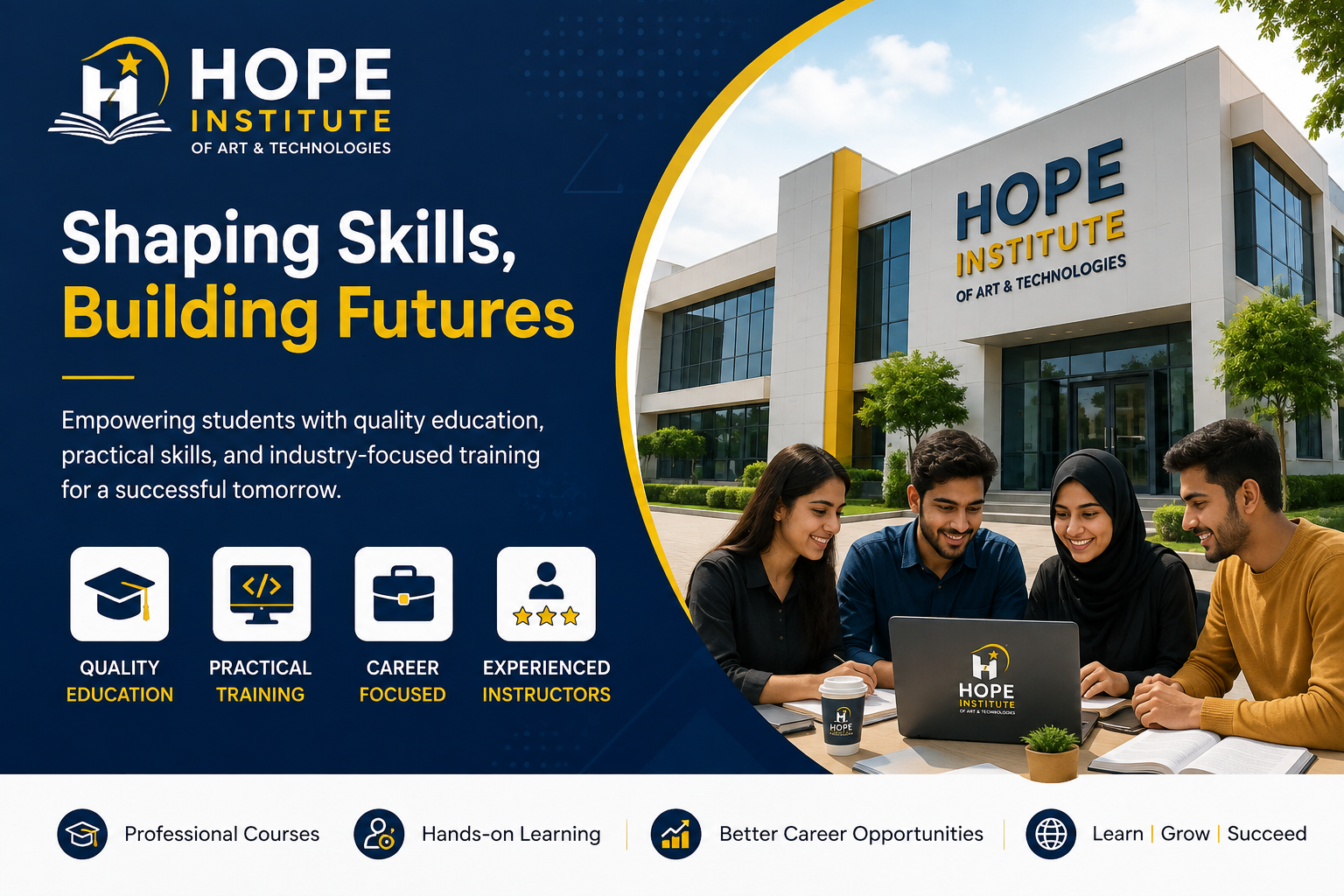 Why Choose Hope Institute of Art & Technologies for Your Future?